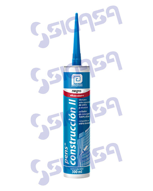 pens construccion ii negro cartucho 300 ml - SIGASA