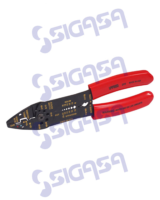 pinza urrea 299 pela alambre 10-22 - SIGASA