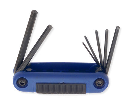 JGO URREA 4977BM 7 LLAVES HEX METRICAS 2 A 8 MM T/NAVAJA