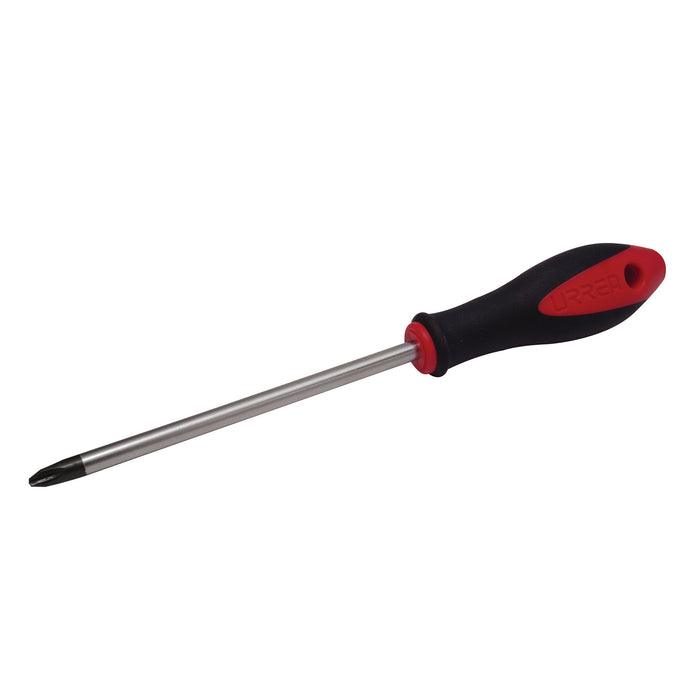 Desarmador urrea 8688 cruz # 4 dp-3/8x8 bimaterial rojo - Sigasa