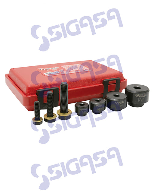 JGO URREA 50900 C/7PZA SACABOCADOS 5/8-1-3/4 - SIGASA