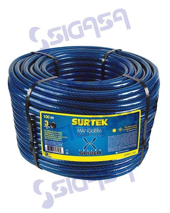 MANGUERA SURTEK M1S100 SPIDER 1"x100mts**