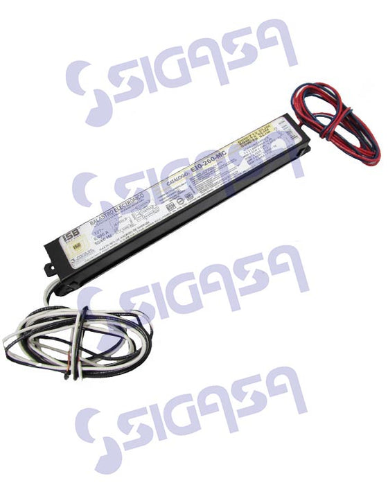 BALASTRO SOLA SLIM-LINE 60w/59w-1ó2Lamps-T12/T8-127volts Mod. EIO-260MC