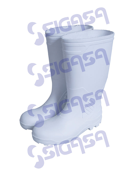 BOTA SURTEK 137561 DE HULE SANITARIA # 8 BLANCA