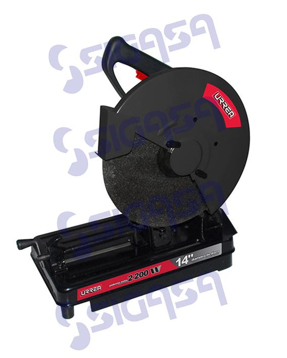 CORTADORA URREA CM814A DE METALES 14" 2200W DESC