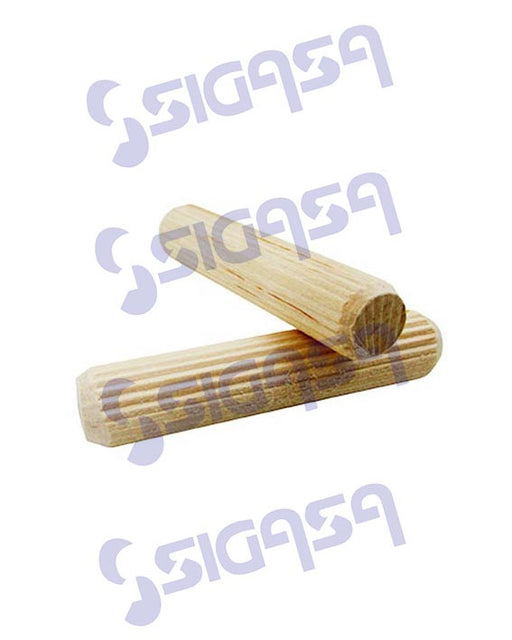 TAQUETE ANCLO DE MADERA 1/4 (BOLSA 100pzas) TM 14, ANCLO, SIGASA, SIGASA