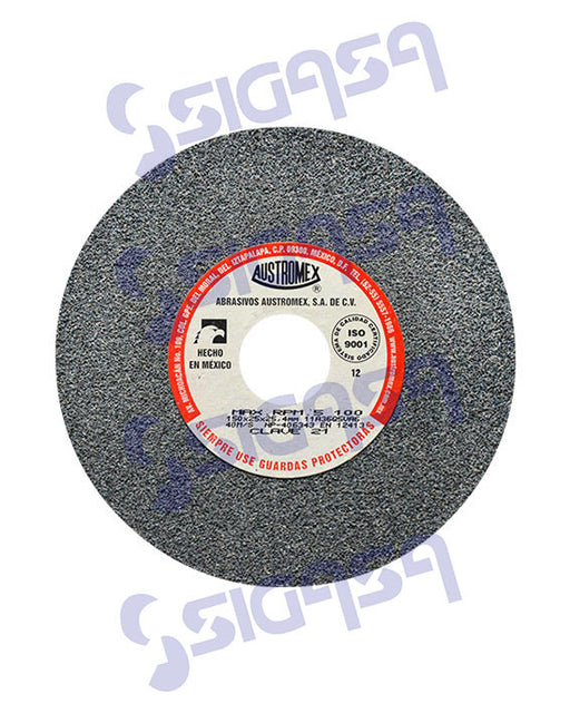 RUEDA   21 GRIS 6"x1" 150x25x25.4 # 36, AUSTROMEX, SIGASA, SIGASA