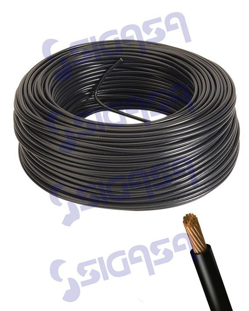 CABLE PORTAELECTRODOS  # 4 (ROLLO 100 mts), ARGOS CONDUCTOR, SIGASA, SIGASA