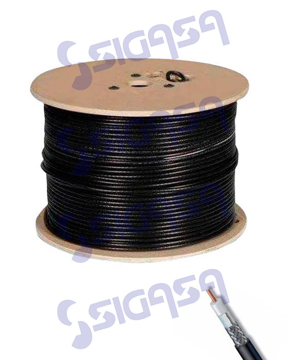 CABLE COAXIAL RG/59  CAL. 22 VIAKON  (CARR. 500 MTS)