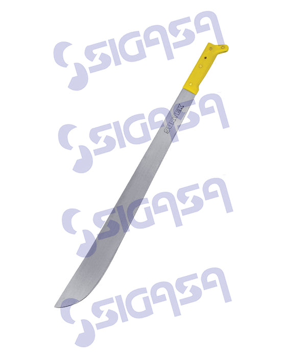 MACHETE SURTEK 130495 RECTO 14" AMARILLO (PVL)