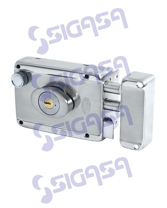 CERRADURA LOCK L7725ADBIN 2 BULONES INOX