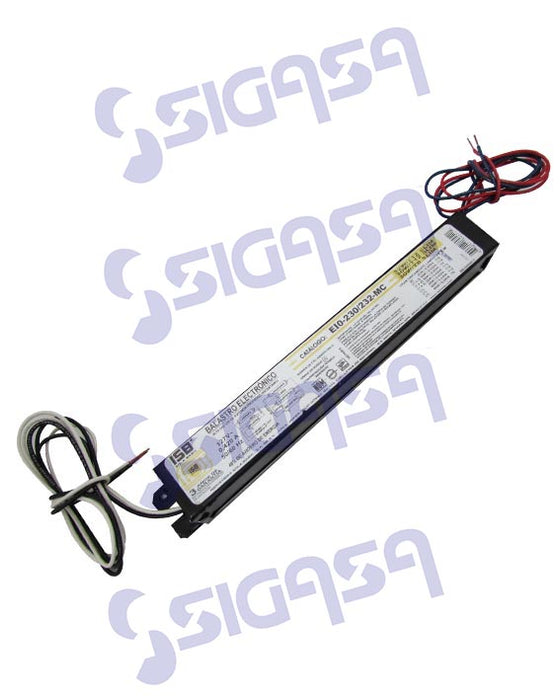 BALASTRO SOLA SLIM-LINE 30w/32w-1ó2Lamps-T12/T8-127volts Mod. EIO-230/232MC