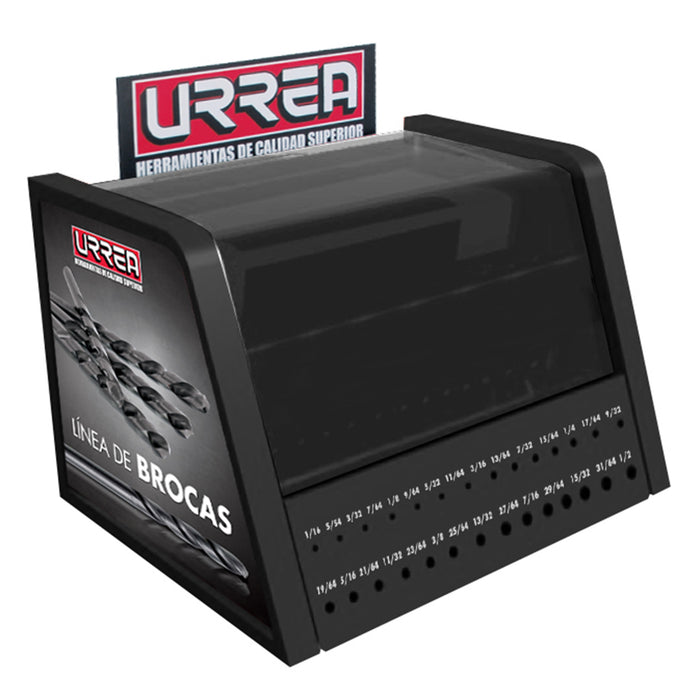 EXHIBIDOR URREA EXBROCAL (SP1) P/BROCAS C/CALIBRADOR - SIGASA