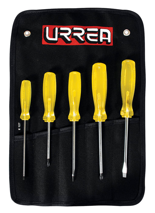 jgo urrea jbud01 c/5 destornillador ambar combinado - SIGASA