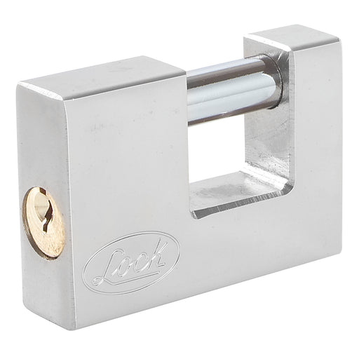 CANDADO LOCK L22C70ECSB 70mm CUAD ACERO CROMO, LOCK, SIGASA, SIGASA