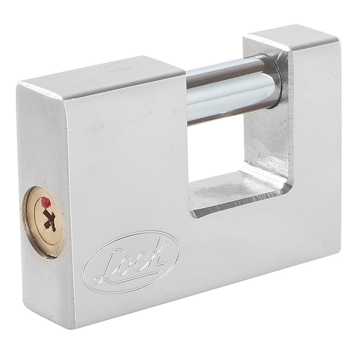 CANDADO LOCK L22C80TCSB 80mm TETRA CUAD ACERO CROMO, LOCK, SIGASA, SIGASA