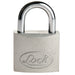 CANDADO LOCK L22S38A ACERO CORTO STD 38mm (102 GC CAJA), LOCK, SIGASA, SIGASA