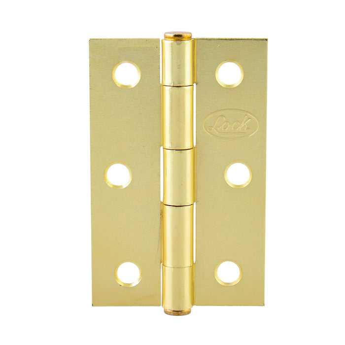 BISAGRA LOCK LBA30LB 3x2.01 LATON BRILLANTE - LOCK - SIGASA