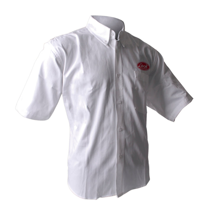 Camisa lock lcamcbl blanca mga corta talla l - Sigasa