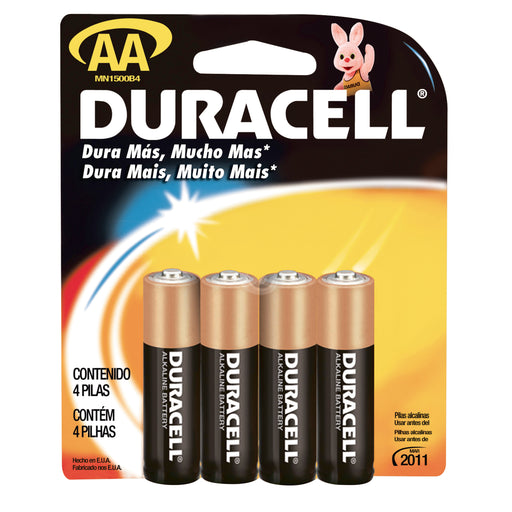 pila duracell aa (pvl) mn1500 blister c/4pza - SIGASA