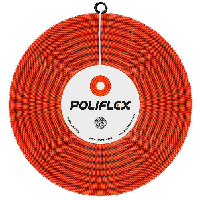 POLIFLEX NARANJA   1/2" X 100 MTS CON GUIA - SIGASA