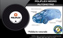 POLIFLEX NEGRO AUTOMOTRIZ  1/4"  RANURADO  (ROLLO 100mts) - SIGASA