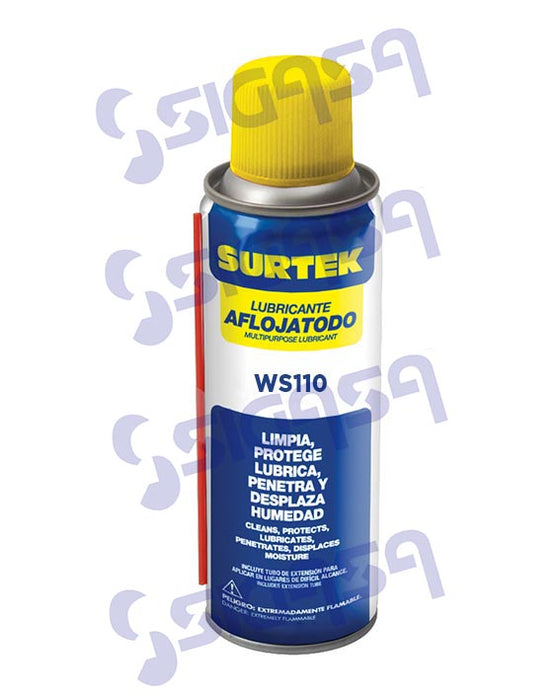 ACEITE SURTEK WS110 AFLOJATODO DE 110 ml