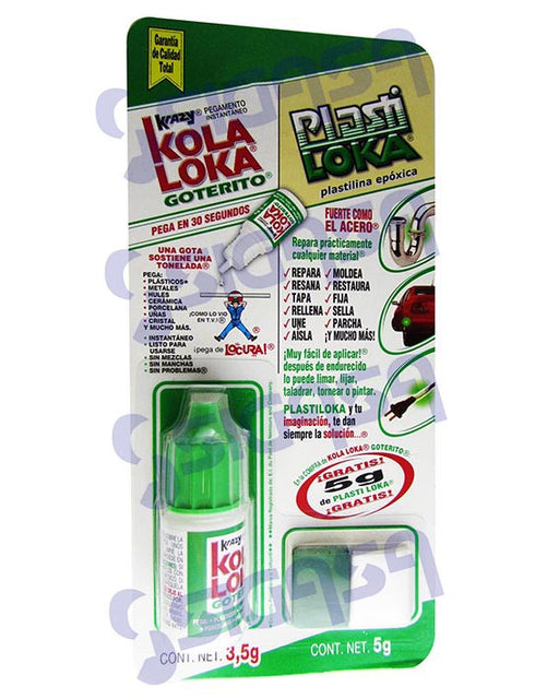 PEGAMENTO KOLA LOKA GOTERITO 3.5 GR, KOLALOKA, SIGASA, SIGASA