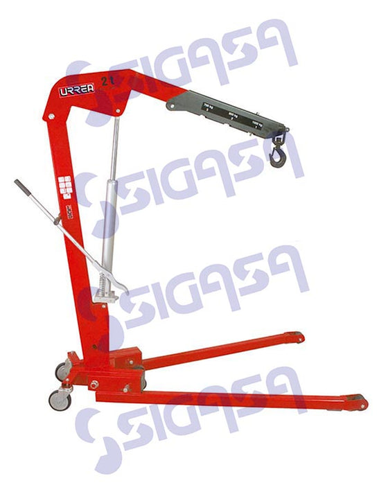 pluma urrea 2491 hidraulica 2 ton - SIGASA