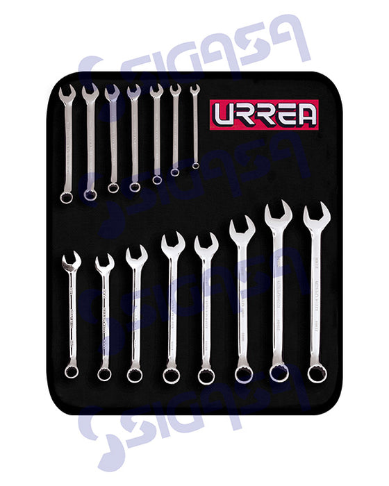 JGO URREA 1200FM (SP1) C/15 LLAVES COMBINADAS MM