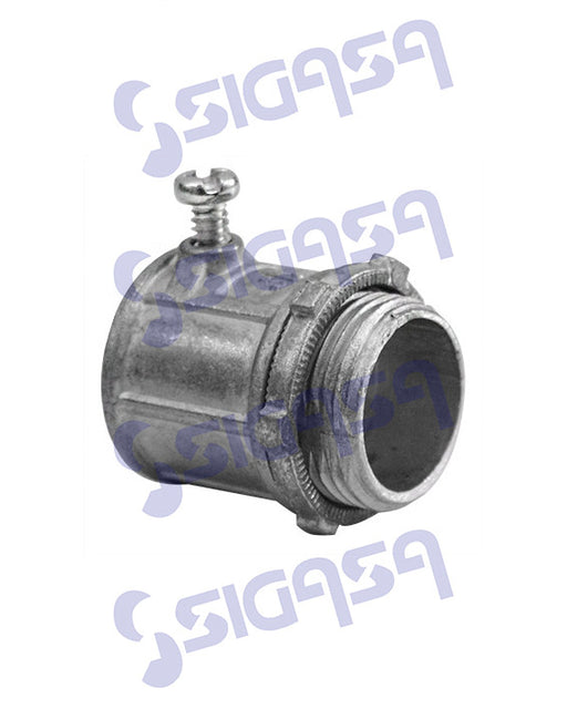 CONECTOR CONDUIT PARED DELGADA GALV. 19mm - 3/4", CMP-TUBO CONDUIT, SIGASA, SIGASA