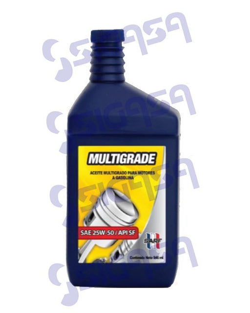 ACEITE SARF MULTIGRADO SAE-25W50 ALTO KM 946 ml (15), ROUX, SIGASA, SIGASA