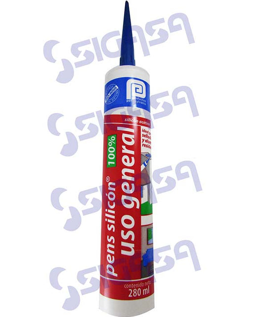 pens silicon uso general negro 280 ml cartucho *** - SIGASA