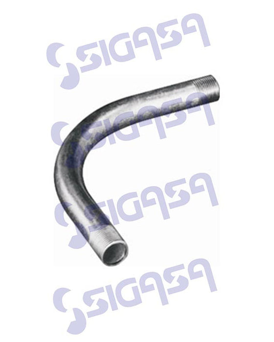 CURVA CONDUIT GALV.  DE  1" PARED GRUESA, CMP-TUBO CONDUIT, SIGASA, SIGASA