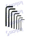 JGO URREA 4977 DE 7 LLAVES HEX STD EN L C/ESTUCHE - SIGASA
