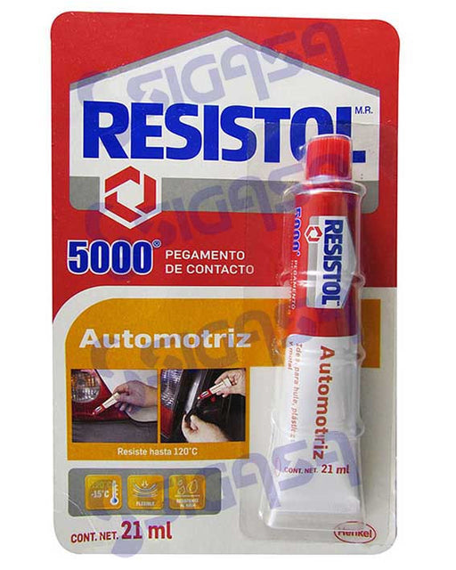 RESISTOL 5000 TUBO 21 ml. AUTOMOTRIZ, CMP-RESISTOL/TANGIT, SIGASA, SIGASA