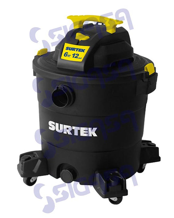 ASPIRADORA SURTEK AS612A (PVL) 6 HP 12 GAL