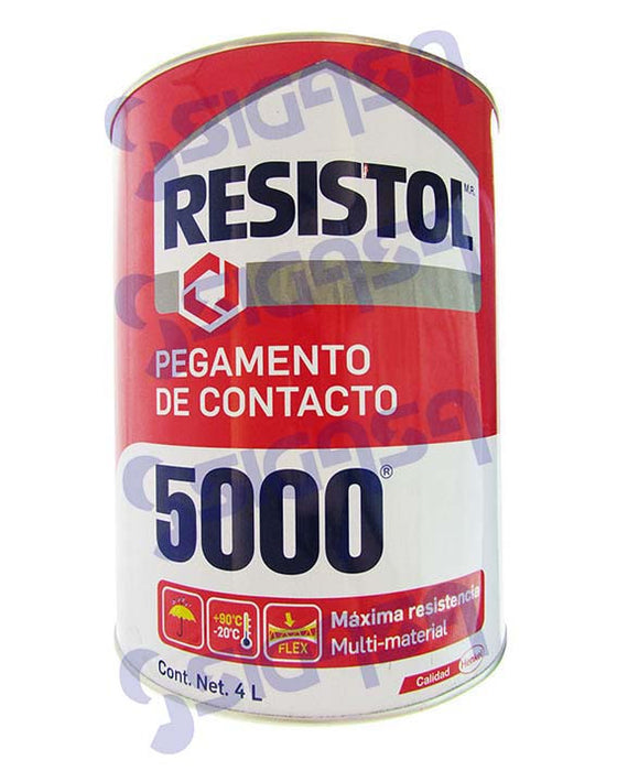 RESISTOL 5000 LATA  4 LTS, CMP-RESISTOL/TANGIT, SIGASA, SIGASA