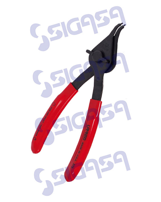 PINZA URREA 375 P/ANILLOS CONV. .070" ANGULO 45