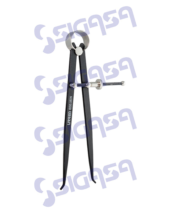COMPAS URREA 80018IN P/INTERIOR DE 8"