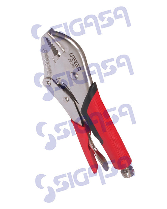 pinza urrea 293rg presion bimaterial 11-1/4" recta - SIGASA