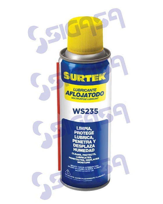 ACEITE SURTEK WS235 AFLOJATODO DE 235 ml