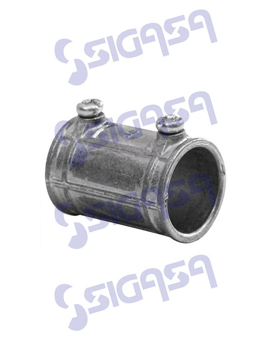 COPLE CONDUIT PARED DELGADA GALV. 19mm - 3/4", CMP-TUBO CONDUIT, SIGASA, SIGASA