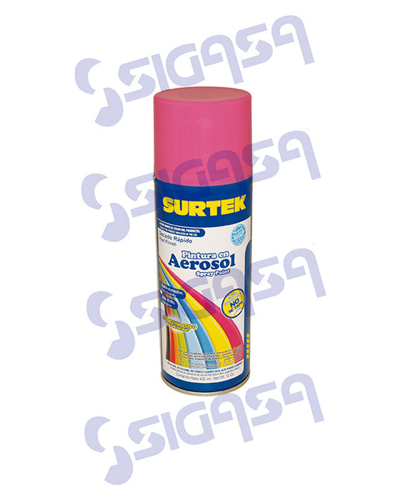 PINTURA SURTEK (PVL) AES418=139818 ROSA MEXICANO 400ml**