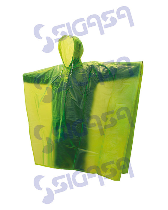 IMPERMEABLE SURTEK 137537 PONCHO ALTA VISIBILIDAD UNITALLA