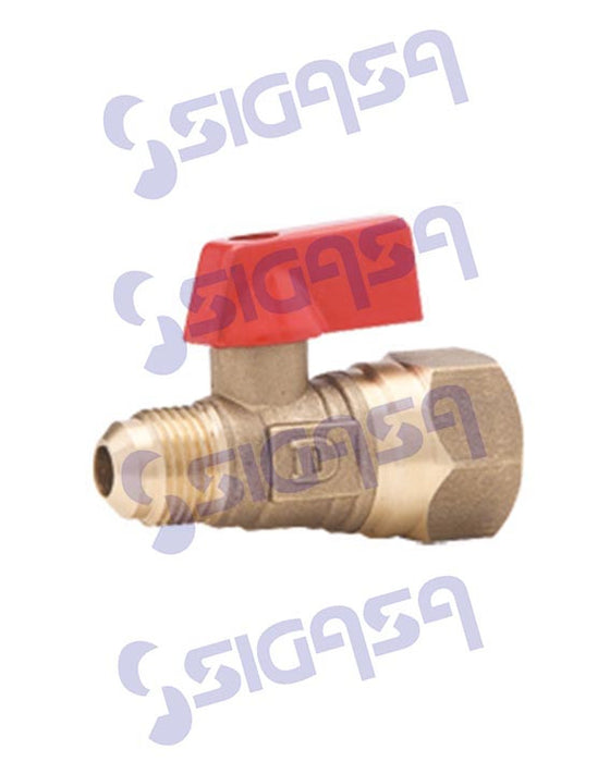 VALVULA DICA 3554G-1310 P/GAS NPT 1/2x3/8, DICA, SIGASA, SIGASA