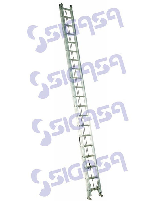 ESCALERA EXTENSION ALUMINIO 40 ESC. (10.67mts) TIPO II MOD. C2224-40PG), CMP-ESCALERAS, SIGASA, SIGASA