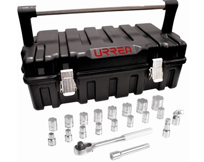 JGO URREA 54P20 DADOS-ACCS C/21 PZA STD DE 1/2"