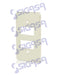 PLACA ASTRO 2v. ABS 2000, ASTRO, SIGASA, SIGASA