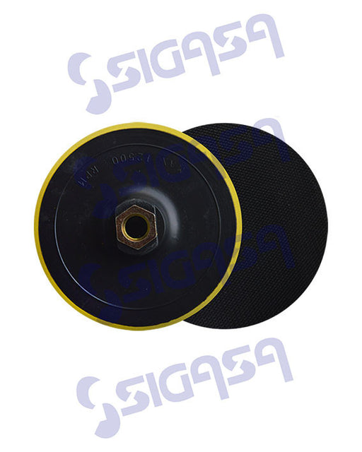 RESPALDO 1458 P/DISCO 5" M14-2 MM AUTOADHERIBLE C/VELCRO, AUSTROMEX, SIGASA, SIGASA